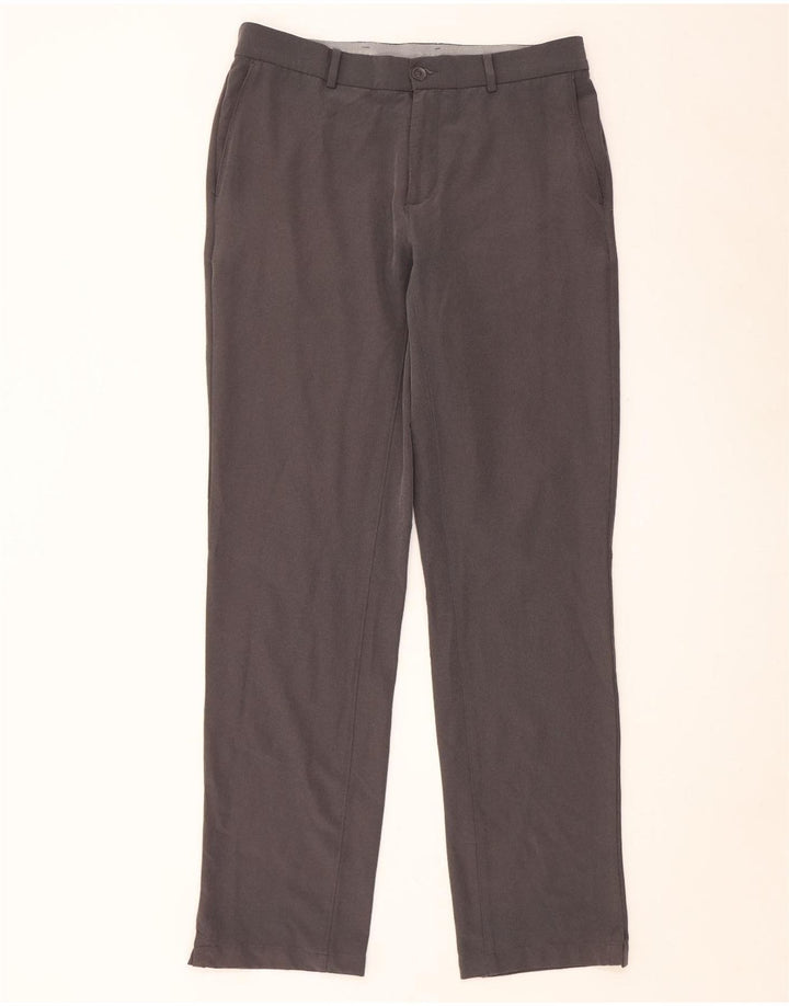 Calça Nike Masculina Straight Chino W32 L34 Cinza Poliéster