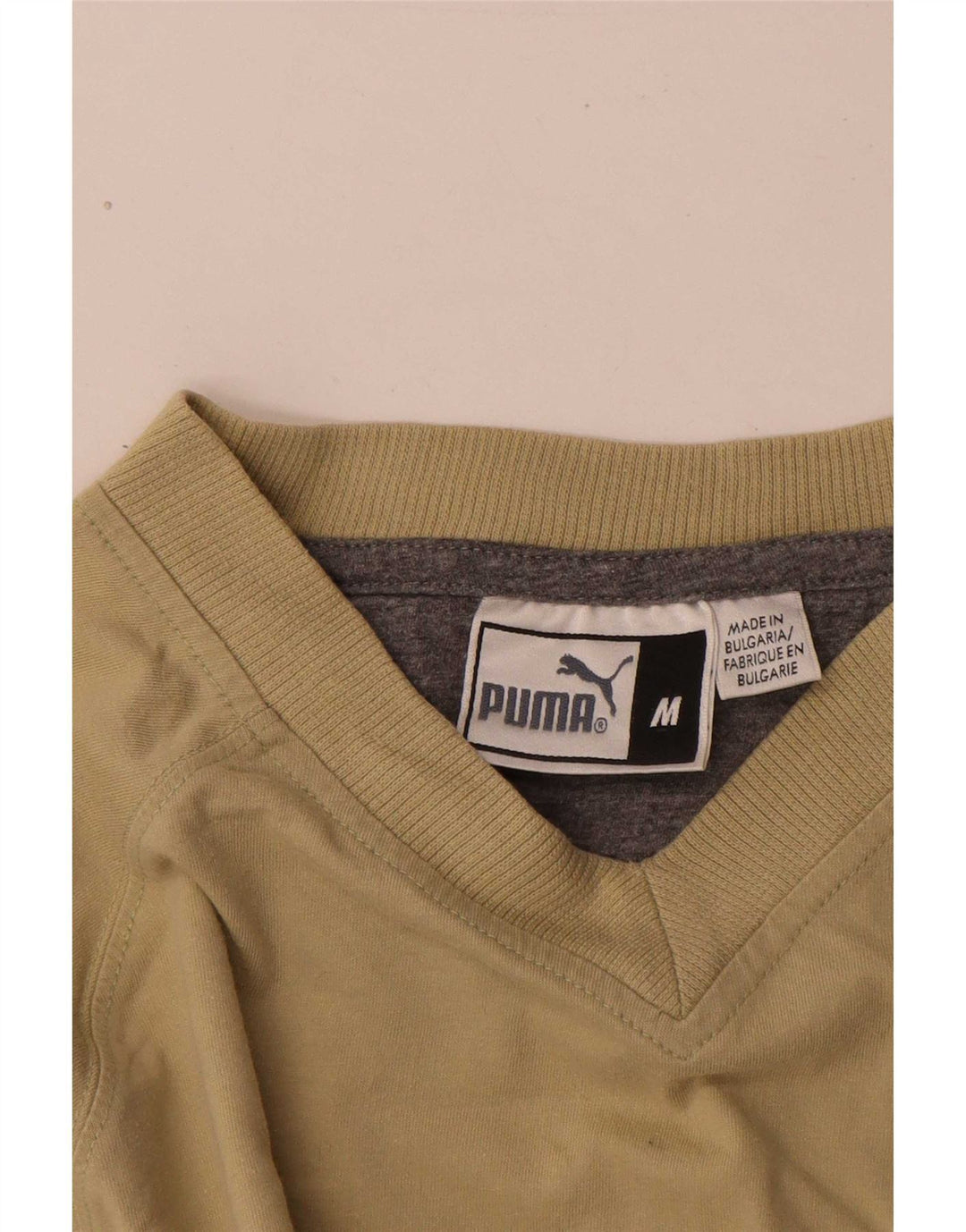 Puma Camiseta Feminina Top Médio Caqui