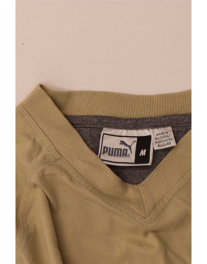 Puma Camiseta Feminina Top Médio Caqui