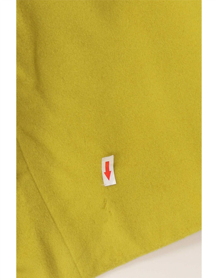 Sobretudo feminino Marks & Spencer Reino Unido 18 XL Lã amarela