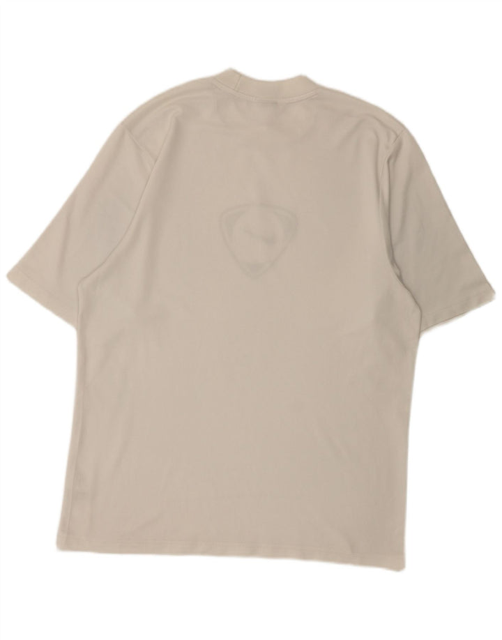 Camiseta gráfica masculina Nike UK 42/44 grande poliéster branco