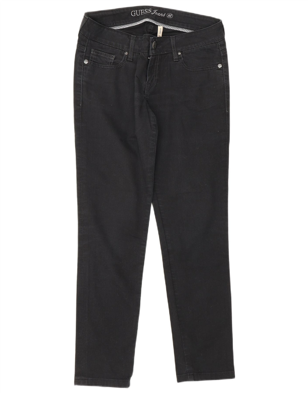 Calça jeans feminina Starlet Slim GUESS W28 L28 preta