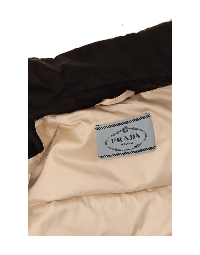PRADA Womens Padded Jacket IT 42 Medium Black Polyamide Vintage Prada and Second-Hand Prada from Messina Hembry 