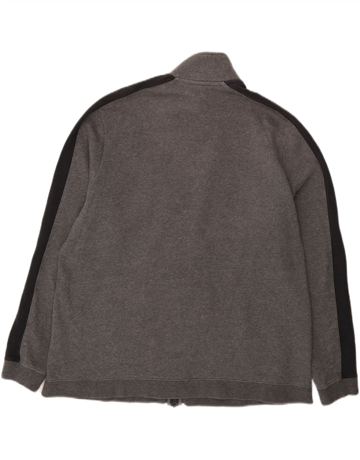Nike Mens Treino Top Jacket 2XL Algodão Cinza
