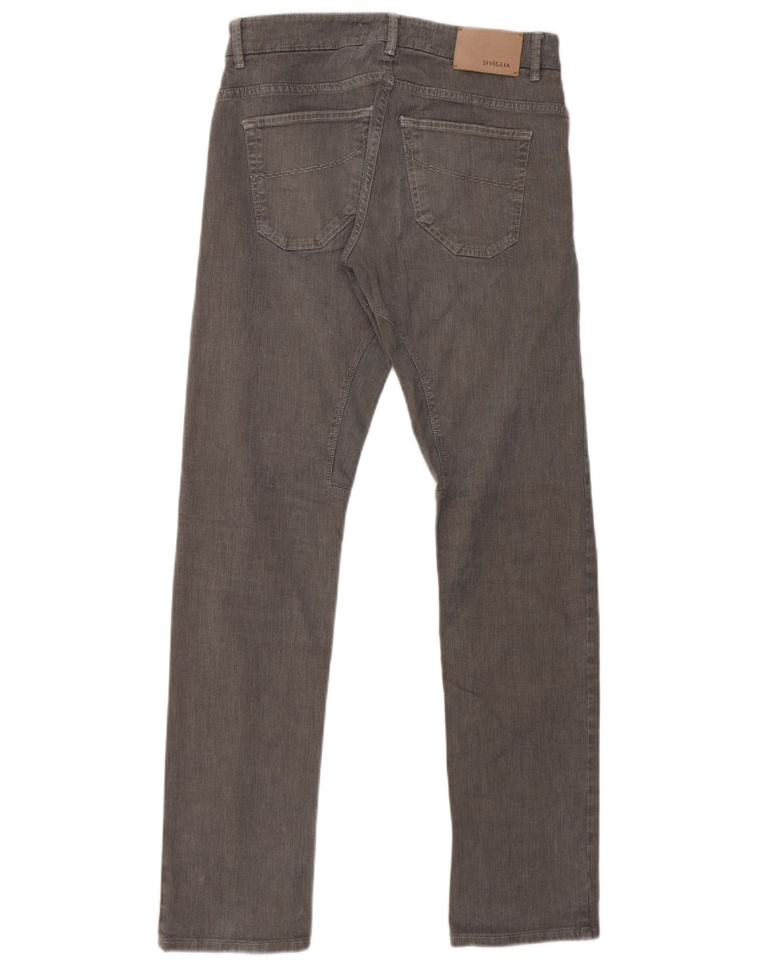 Calça jeans reta masculina SIVIGLIA W30 L32 algodão cinza