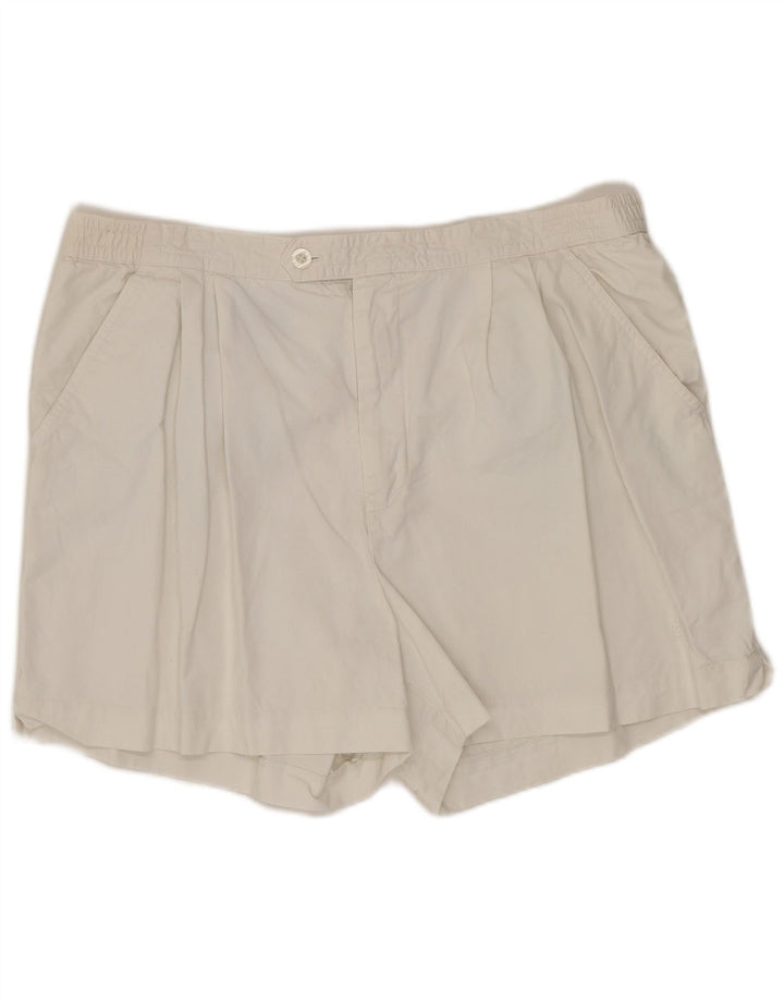 FRED PERRY Mens Pegged Chino Shorts W36 Grande Branco