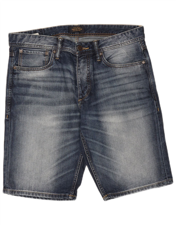 Shorts jeans masculino JACK & JONES médio W32 azul
