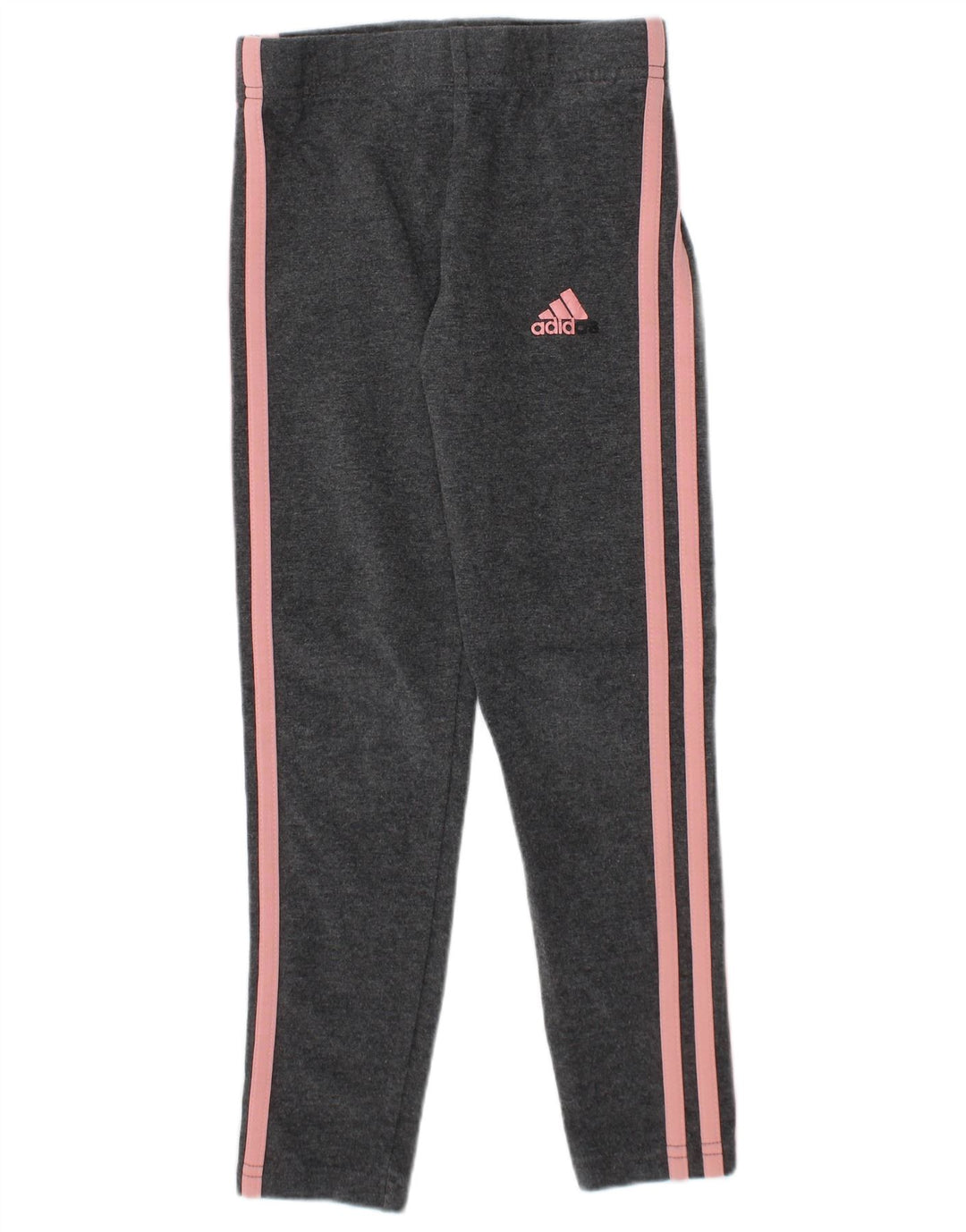 Leggings Adidas Menina 5-6 Anos Cinza Algodão