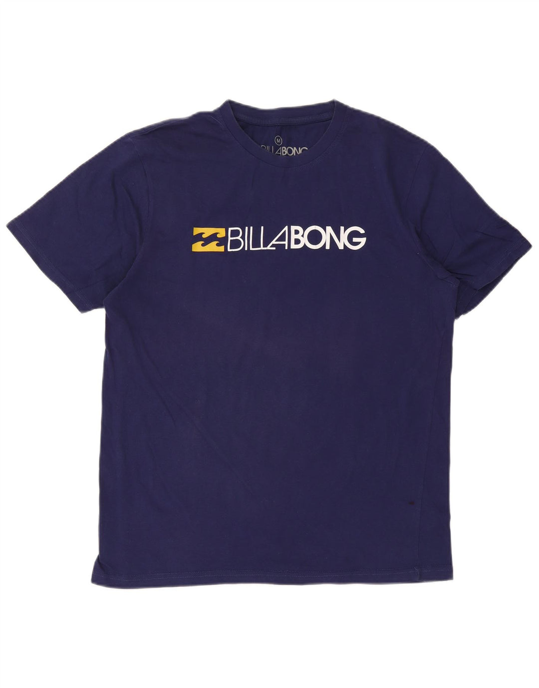 Camiseta gráfica masculina Billabong Top médio algodão azul marinho