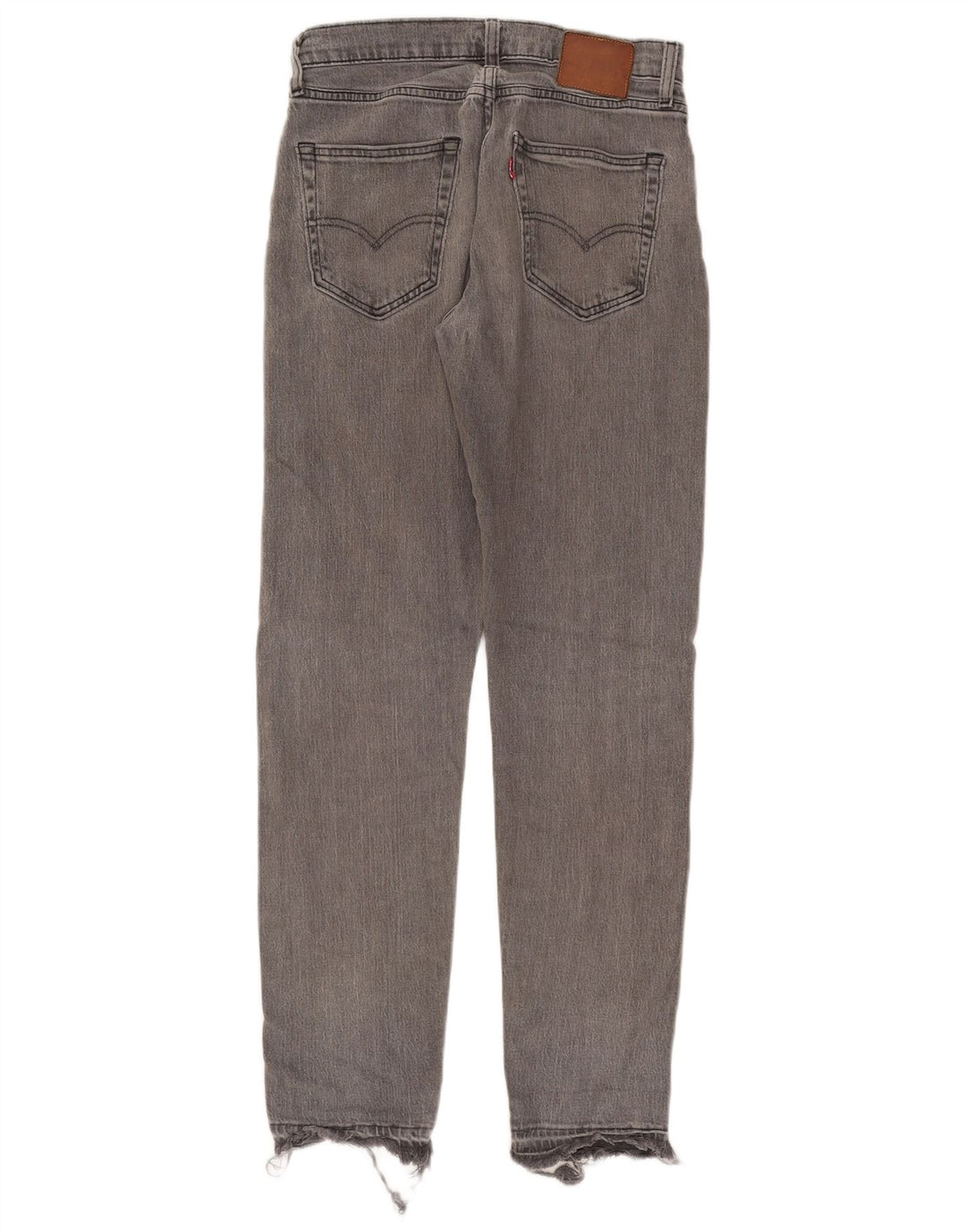 Levi's Mens Slim Jeans W28 L32 Cinza Algodão