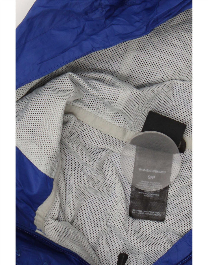 Jaqueta de chuva feminina com capuz e capuz The North Face UK 10 pequena azul