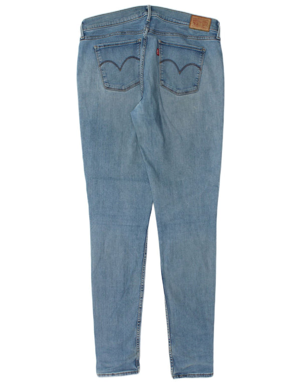 Calça jeans feminina LEVI'S 710 Super Skinny W32 L34 azul algodão