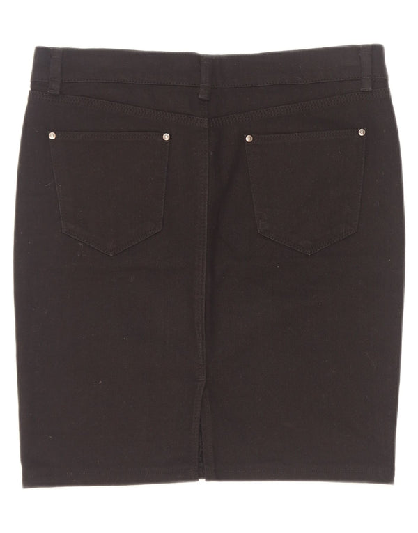 Saia jeans feminina Zara grande W30 preta