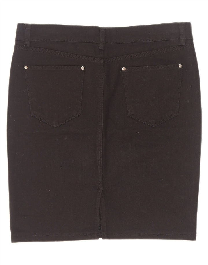 Saia jeans feminina Zara grande W30 preta