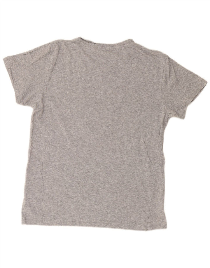 Camiseta gráfica masculina LEVI'S Top algodão cinza médio