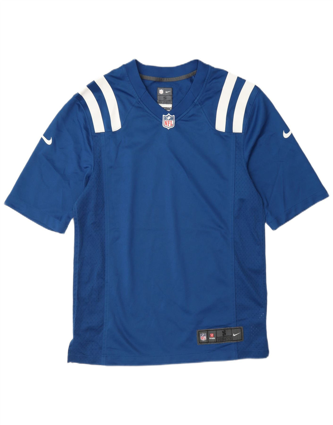 Camiseta Nike masculina gráfica top pequeno azul poliéster
