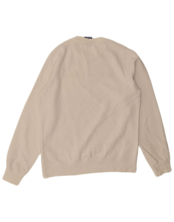 Champion Boys Graphic Moletom Jumper 15-16 Anos 2XL Algodão Branco