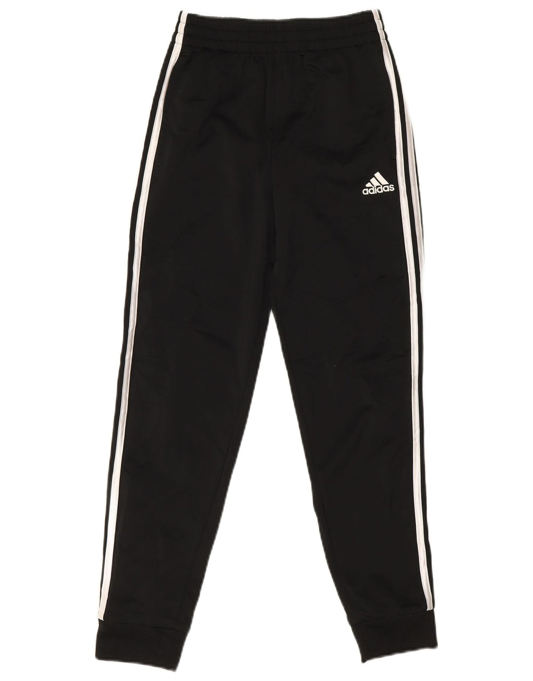 Adidas meninos calças de treino joggers 10-11 anos médio preto poliéster
