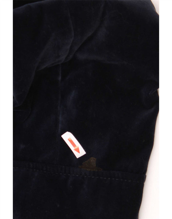 Casaco feminino Valentino com peito duplo tamanho 42 pequeno azul marinho