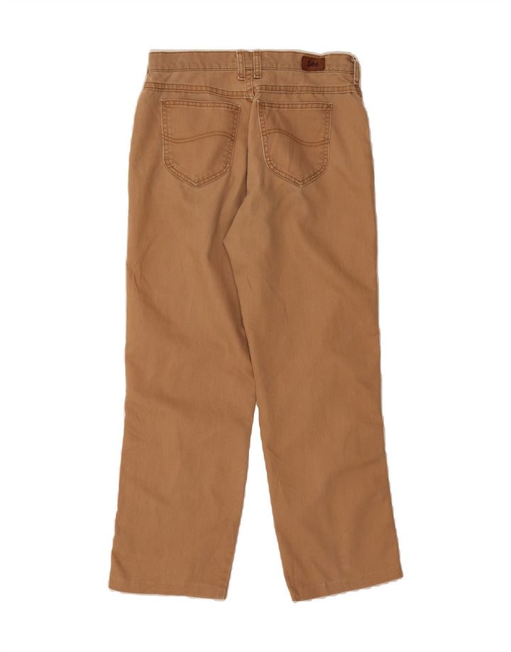 LEE Mens Straight Jeans W32 L28 Brown Vintage Lee and Second-Hand Lee from Messina Hembry 