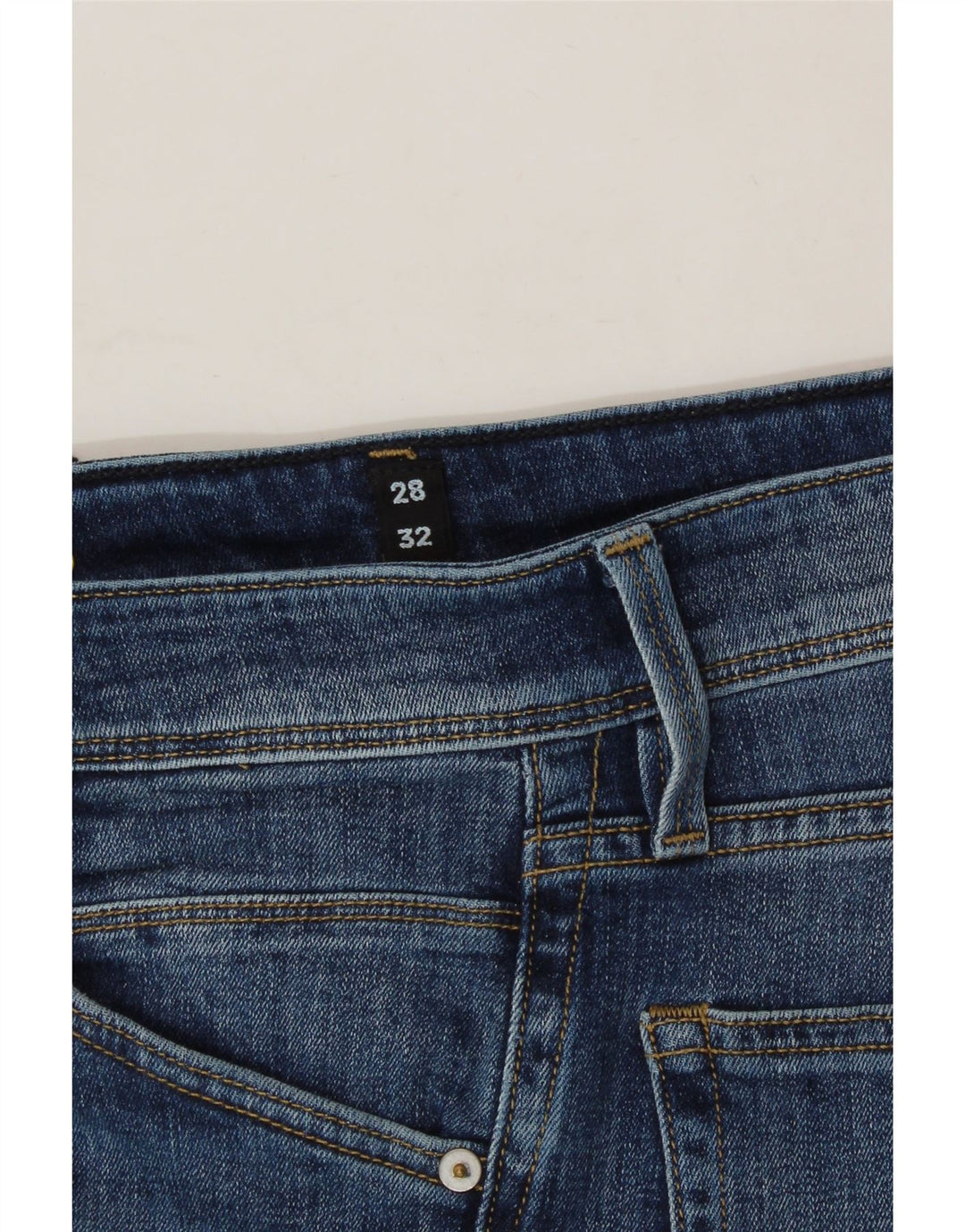 JACK & JONES Mens GLENN Slim Jeans W28 L32 Blue Cotton Vintage Jack & Jones and Second-Hand Jack & Jones from Messina Hembry 