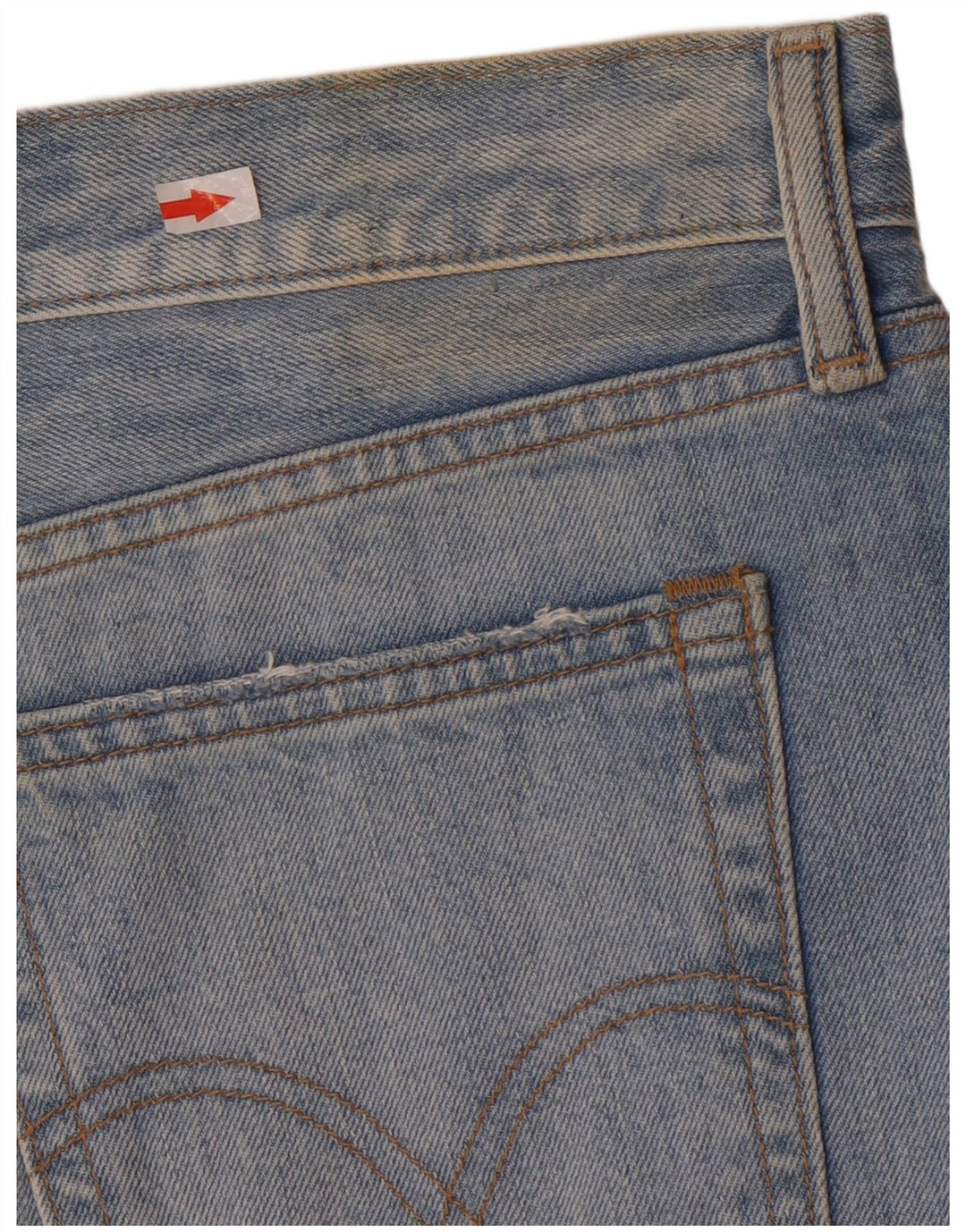 Mini saia jeans feminina Levi's W31 azul médio