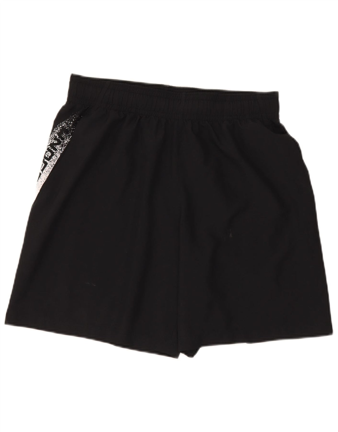 Under Armour Mens Graphic Loose Fit Sport Shorts Grande Poliéster Preto
