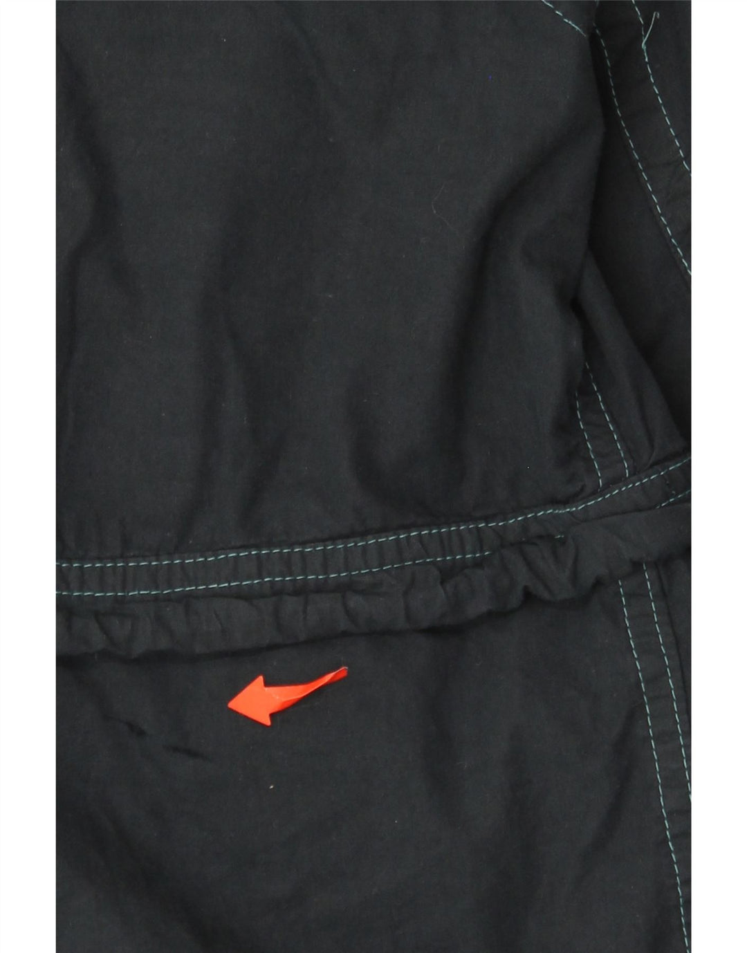 Jaqueta utilitária masculina com capuz JAMES DILLON Reino Unido 40 grande algodão azul marinho