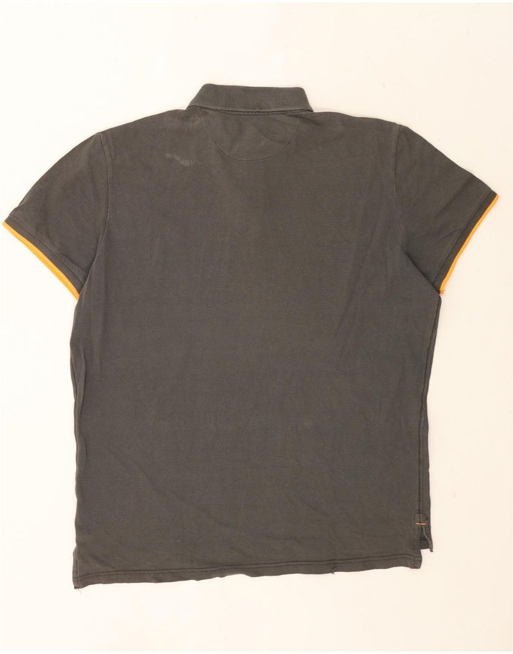 Camisa polo masculina AMERICAN EAGLE XL algodão cinza