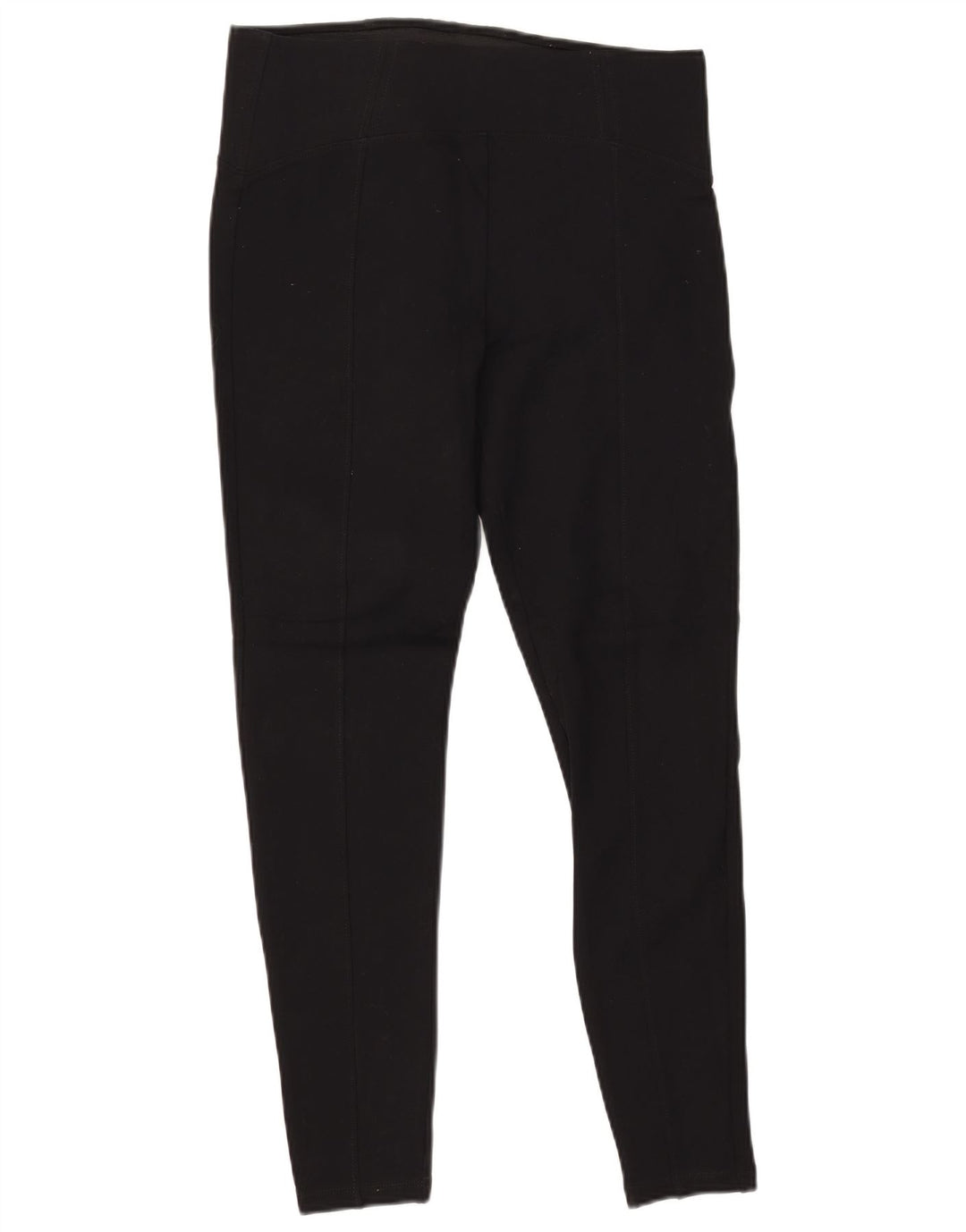 Leggings femininas MARKS & SPENCER Reino Unido 14 grandes viscose preta
