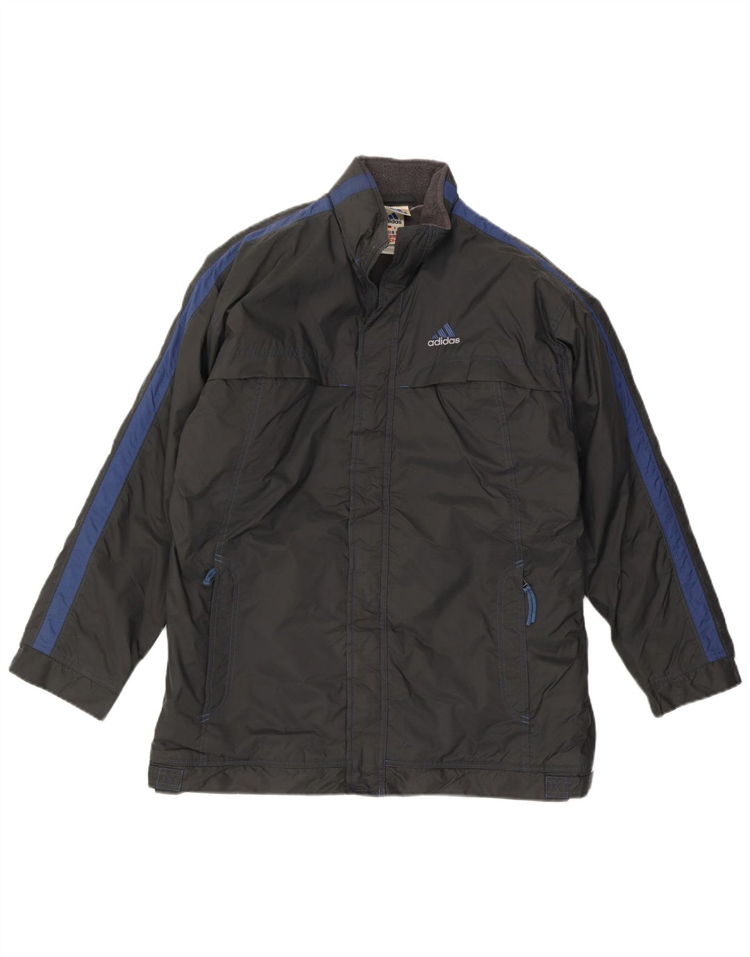 Jaqueta corta-vento Adidas Menino 15-16 Anos Preto Colorblock Poliéster