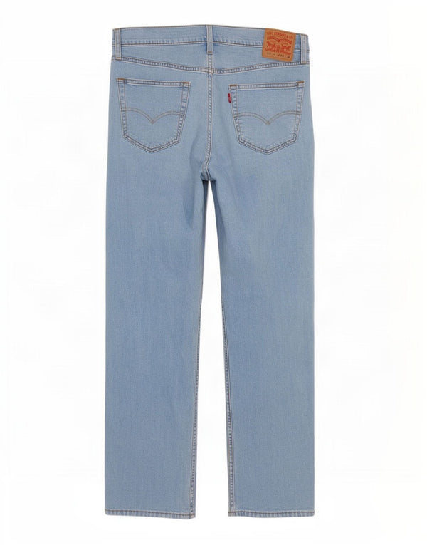 Levi's Masculino 514 Straight Jeans W34 L32 Azul Algodão