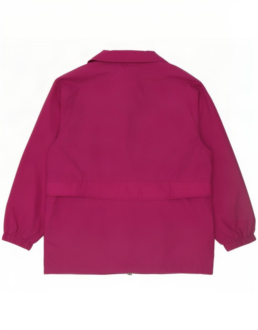 Jaqueta de chuva feminina Eddie Bauer de ajuste solto Reino Unido 14 nylon rosa médio