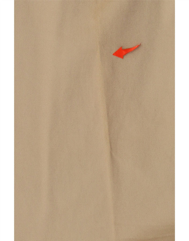 Calça Chino Masculina Stefanel Pegged IT 50 Grande W36 L33 Algodão Bege