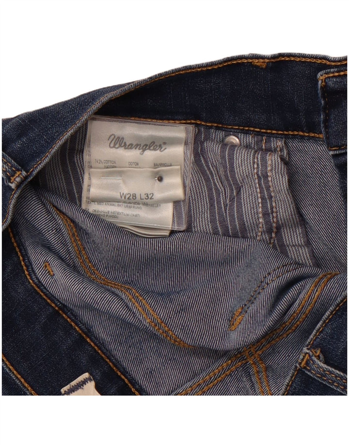 Jeans slim feminino WRANGLER W28 L32 algodão azul