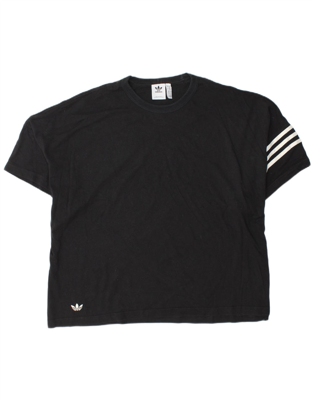 Camiseta masculina Adidas Top 2XL algodão preto