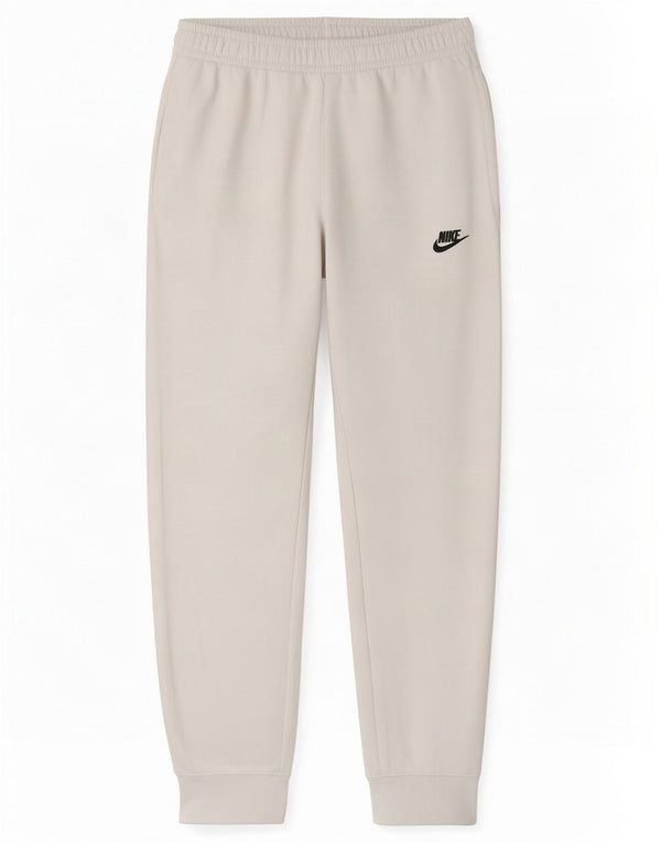 Calça de treino feminina Nike Joggers UK 10 pequeno algodão branco