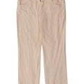 SERGIO TACCHINI Calça feminina reta casual W32 L28 off white