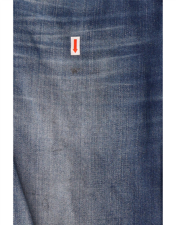 TOMMY HILFIGER Jeans reto masculino W29 L30 algodão azul