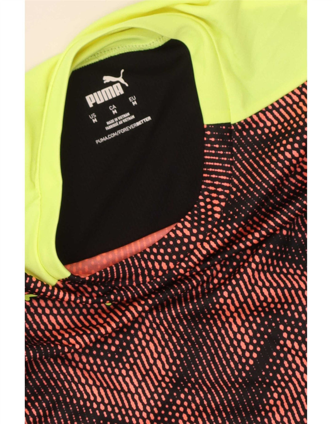 Camiseta masculina Puma Top médio multicolorido Chevron