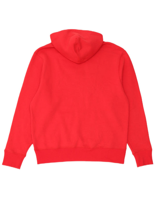 New Balance Mens Australian Catholic University Hoodie Jumper Medium Red