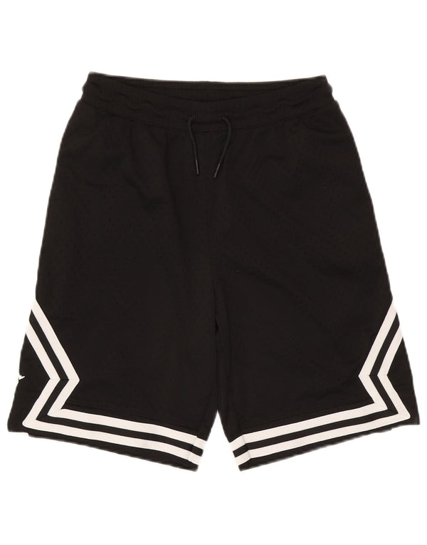 Shorts esportivos Jordan Boys 13-14 anos XL preto