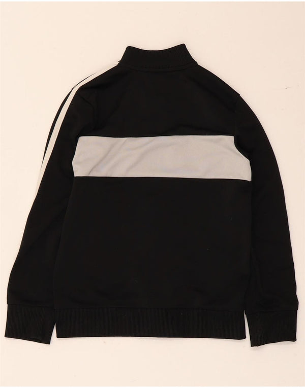 Jaqueta Adidas Meninos Treino Top 7-8 Anos Preto Colorblock Poliéster