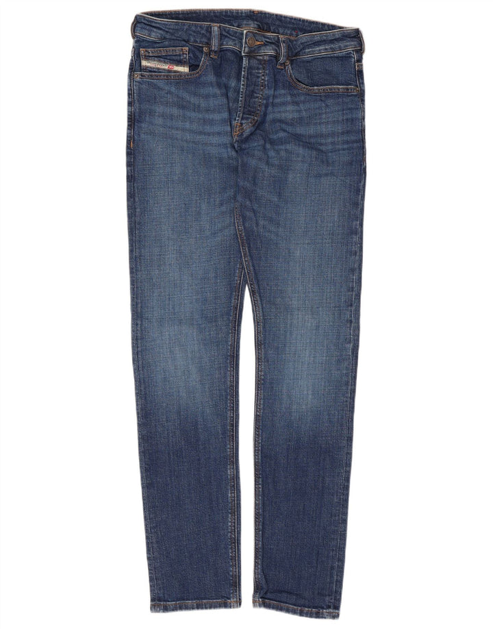 Jeans Slim Feminino Diesel W30 L31 Azul Algodão