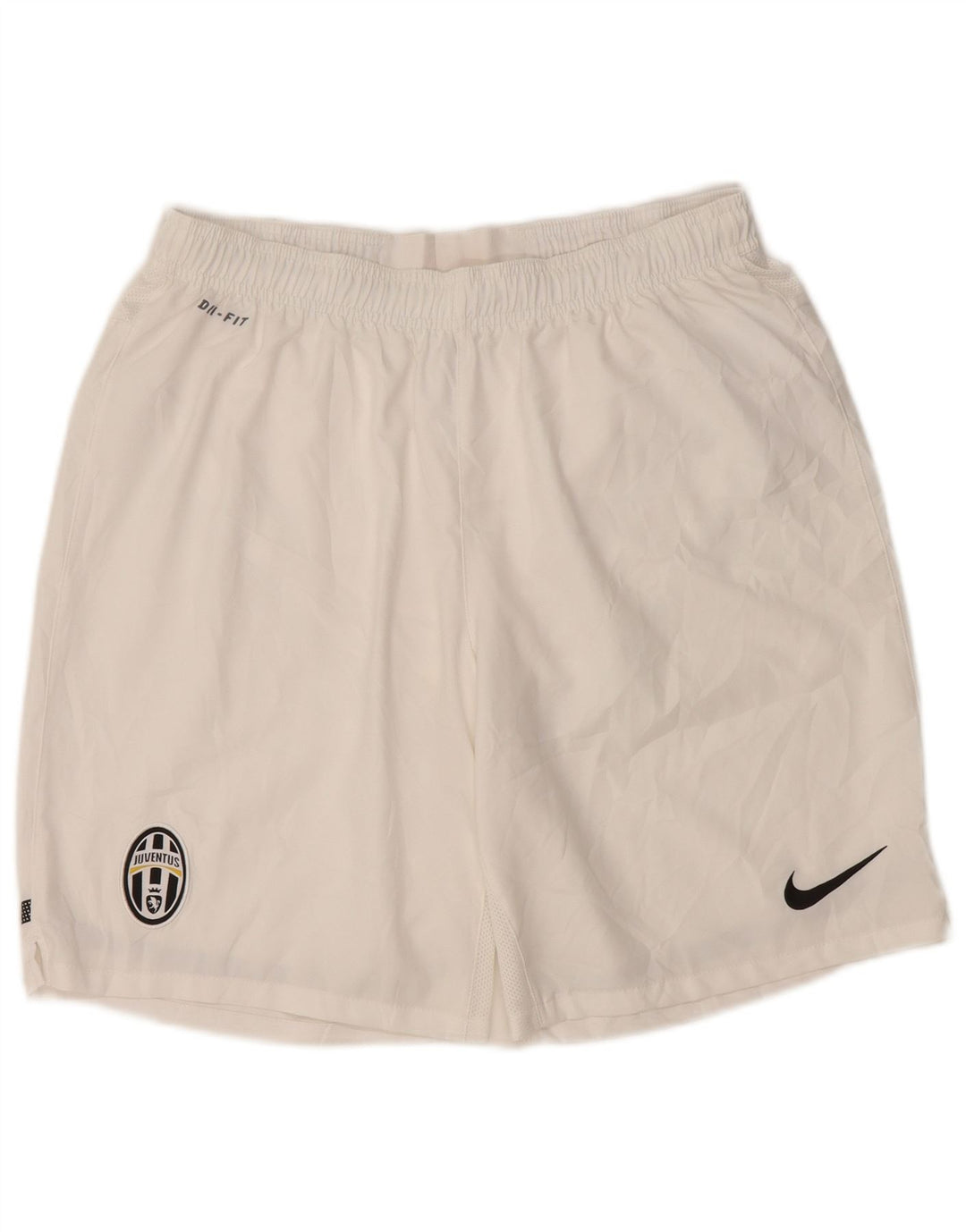 NIKE Masculino Juventus Sport Shorts Grande Poliéster Branco
