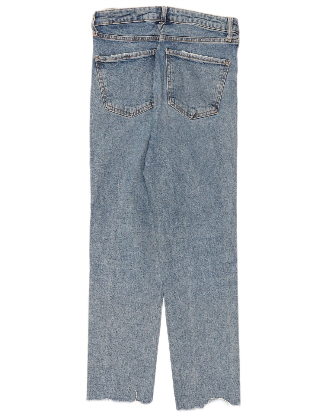 Zara Jeans Slim Feminino EU 38 Pequeno W28 L26 Azul