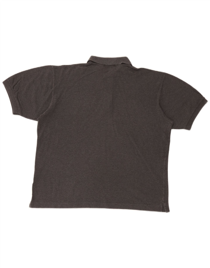 Camisa pólo masculina Sergio Tacchini grande algodão cinza