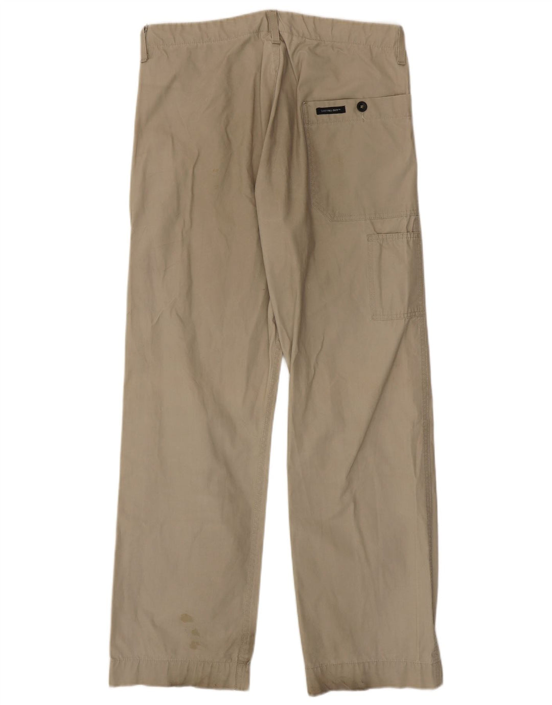 Calça cargo reta masculina Levi's W32 L31 algodão bege