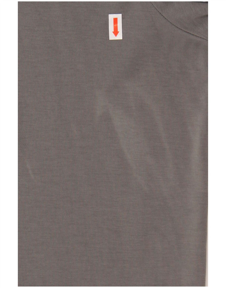 Camisa polo masculina MICHAEL KORS grande algodão cinza