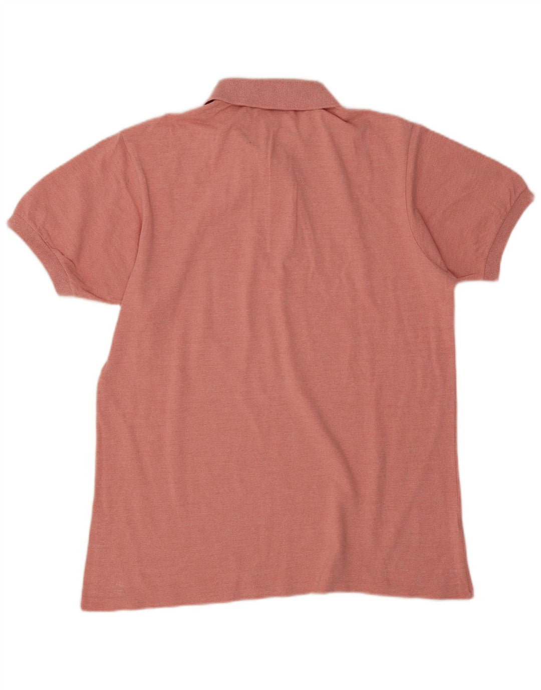 Camisa polo masculina Lacoste tamanho 5 grande algodão rosa